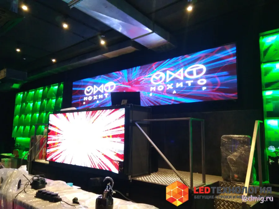 Светодиодный экран в помещение
