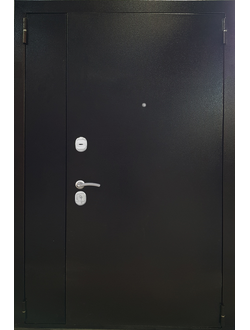 Дуэт двухстворчатая дверь металл / металл
