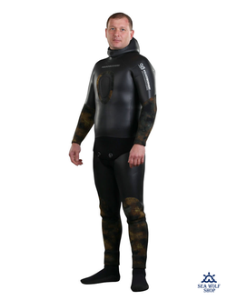 Гидрокостюм неопрен AquaDiscovery Элит Комбо голый неопрен 9-10 мм Yamamoto #45-LL инд.пошив, заказ