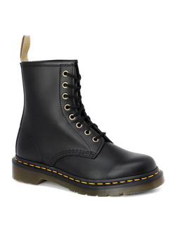 Ботинки Dr Martens Vegan 1460 Felix Rub Off черные