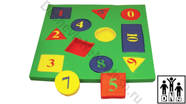 Детский сенсорный игровой мат