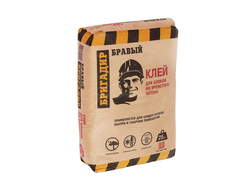 Клей для блоков Бравый Бригадир КСБ-17 25кг [37281]
