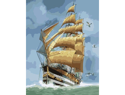 Артикул: GX21050 Картина по номерам "Корабль", PaintBoy, 40х50