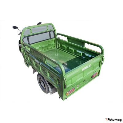 Грузовой электротрицикл Rutrike Маяк 1500 60V1000W зеленый