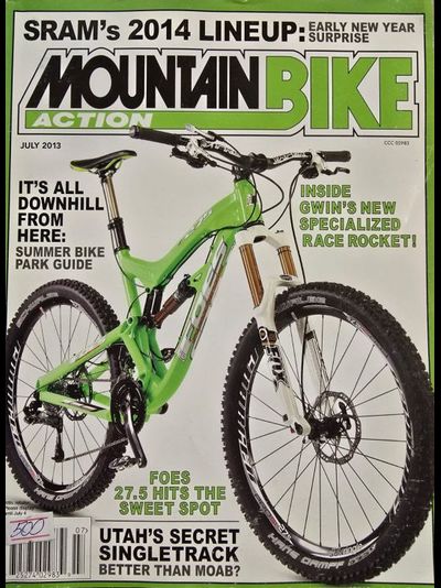 Mountain Bike Action Magazine July 2013 Иностранные спортивные журналы в Москве, Intpressshop