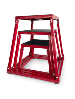 Комплект тумб UNIX Fit PRO для прыжков плиобокс 3 шт.