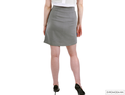 Юбка серая Роми-040