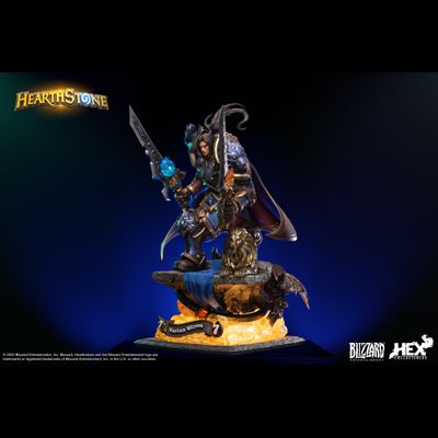ПРЕДЗАКАЗ - Вариан Ринн (серия Warcraft, HearthStone) - Коллекционная СТАТУЯ 1/10 scale Hearthstone Varian Wrynn Statue (HEXHS18) - HEX Collectibles x Blizzard ?ЦЕНА: 44500 РУБ.?