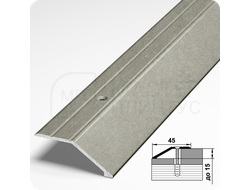 Порог разноуровневый Лука ПР 04.2700.058 Бетон сильвер