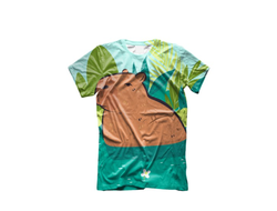 Футболка 3D с полной запечаткой Капибара, Kapibara-san №1