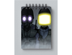 Блокнот "Counter-Strike, CS GO, Контр Страйк" №25