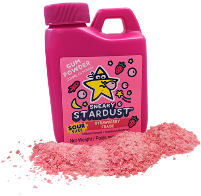 Кидсмания Sneaky Stardust Звездная пыль Кислый порошок-жвачка 55 гр (12 шт)