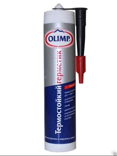 Олимп Герметик огнестойкий черный +1500С