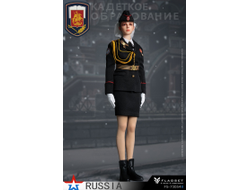 ПРЕДЗАКАЗ - Девушка-кадет - Коллекционная ФИГУРКА 1/6 Russian female soldiers Ninth Women's Military Academy (FS-73054B) - FLAGSET ?ЦЕНА: 18900 РУБ.?