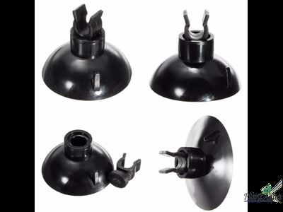 Присоска черная с клипсой для компрессорных и CO2 шлангов