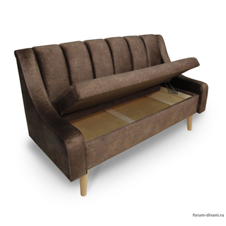 Кухонный ДИВАН в скандинавском стиле "ФОРУМ-12", Коричневый