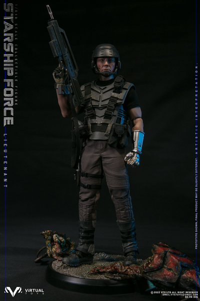 Лейтенант Джин Расчек ("Звездный Десант") - КОЛЛЕКЦИОННАЯ ФИГУРКА 1/6 Starship Force-Lieutenant (VM-046) - VTS TOYS