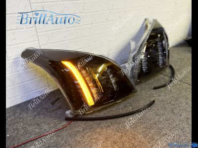 Фары Toyota Prado 120 LED светодиодные яркие