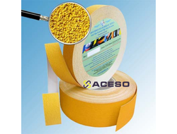 Антискользящая лента 25 мм. Лента против скольжения средней зернистости с самоклеящейся поверхностью