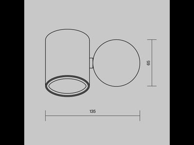 Настенный светильник (бра) Wall Street, O010WL-01B