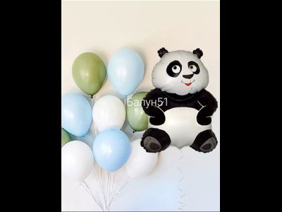 10 шаров на грузе + фигура