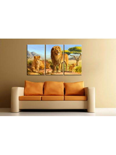 Модульная картина &quot;Наш защитник&quot;