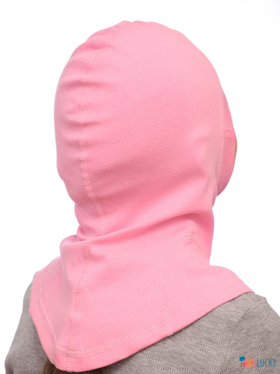 Шапка-шлем 23301-02 95%хлопок 5%лайкра, ярко-розовый 44-46