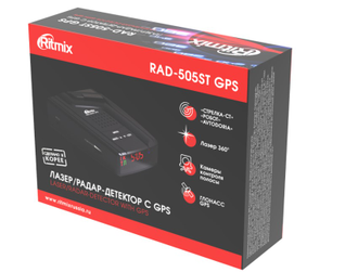 Радар детектор RITMIX RAD-503ST GPS (черный)