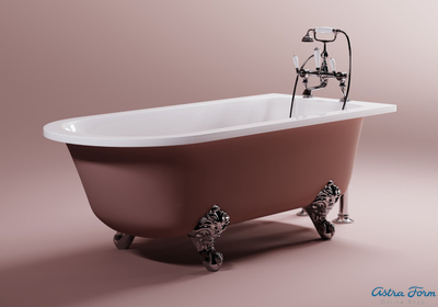 Astra-Form ванна Ретро 170/75 см белая