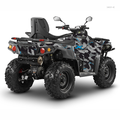 Наклейки на квадроцикл Aodes Pathcross 1000 mud pro - 2021 2022 2023 2024 №4631-4