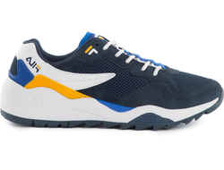 Кроссовки FILA VAULT CMR JOGGER Черно-бело-желтые мужские (41-45)