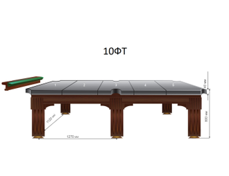Бильярдный стол Сибирь