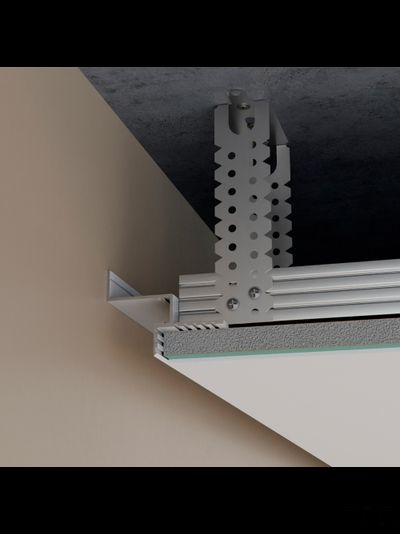 Парящий потолочный профиль Pro Design Gipps 602 Белый