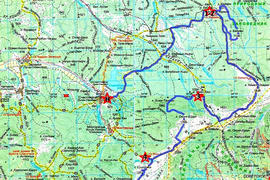 Туристические маршруты для индивидуальных туров и экскурсий. Перечень.