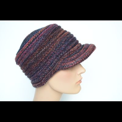 Разноцветная вязаная фуражка кепи Vizio Италия 8010 TV