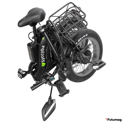 Электровелосипед Syccyba H2 (F11) DUAL 23AH серый