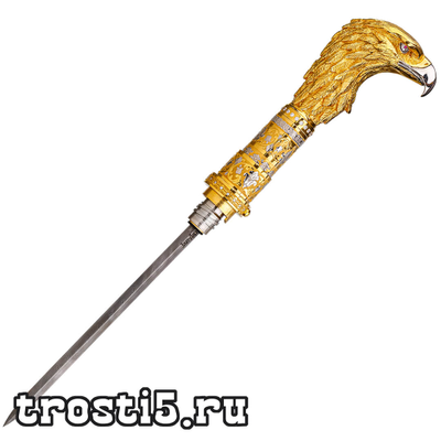 Эксклюзивная деревянная трость ручной работы с клинком