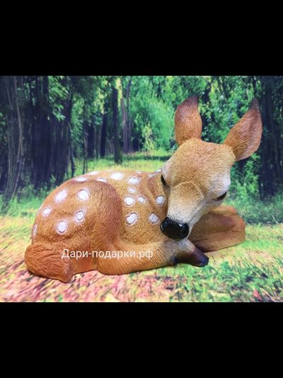 Олененок  14*21см   0,7кг    полистоун Россия 947/012460