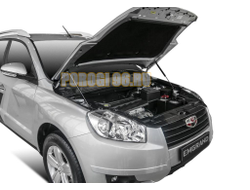 Амортизаторы капота, 2 шт. АвтоУпор для Geely Emgrand X7 I / I рестайлинг 2011-2016 / 2016-2018