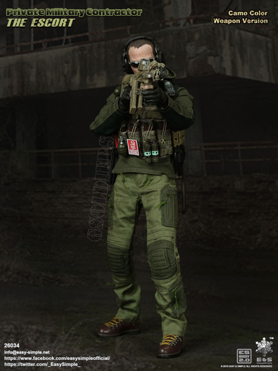 Русский наемник ФИГУРКА 1/6 scale Private Military Contractor The Escort (26034) Easy&Simple