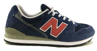 New Balance 996 Синие с белым, красным сетка (41-45) Арт. 017М