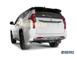 Фаркоп шар F 2000/75 кг с нерж. Накладкой BERG для Mitsubishi Pajero Sport 2021-/Montero Sport 2019-