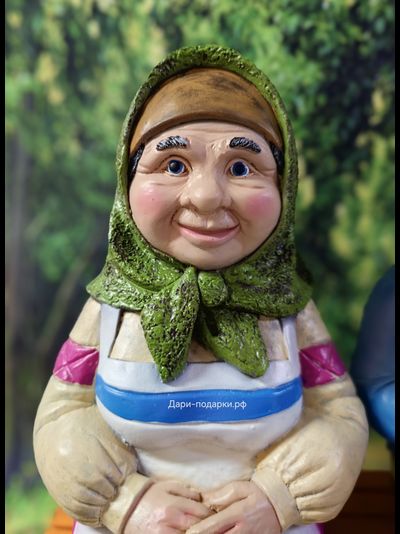 Шерочка с Машерочкой на скамейке 51*45*25см  4,7 кг  полистоун Россия 5979/012977 Подарок на Юбилей, Годовщину свадьбы / Фигуры можно снимать со скамейки