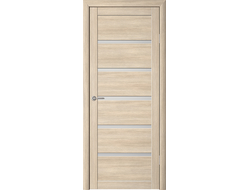 Межкомнатная дверь Вена лиственница мокко, матовое стекло