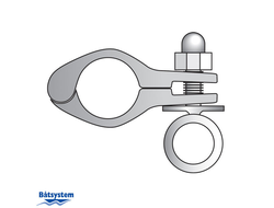 Крепление носовых трапов Batsystem P1066 25 мм из нержавеющей стали, 9519037591
