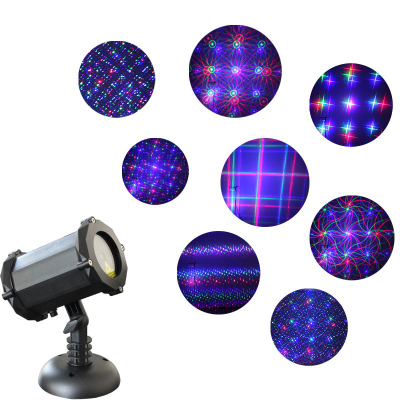 Лазерная подсветка для улицы и дома RGB 30 X-39P-1-D  Bluetooth