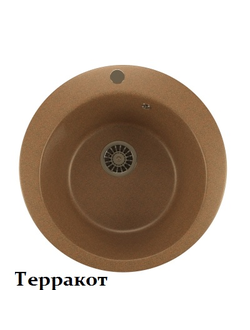 Мойка из мрамора Mixline ML-GM13 круглая