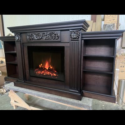 Электрокамин Авалон Premium AO с очагом Sparta 25.5 LED