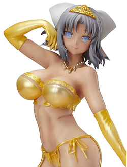 Фигурка 1/6 Юми (Yumi Komugiiro no Hiyake Hada de Sexy Lingerie Ver.)