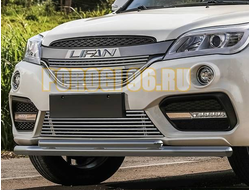Защита переднего бампера Lifan X60
